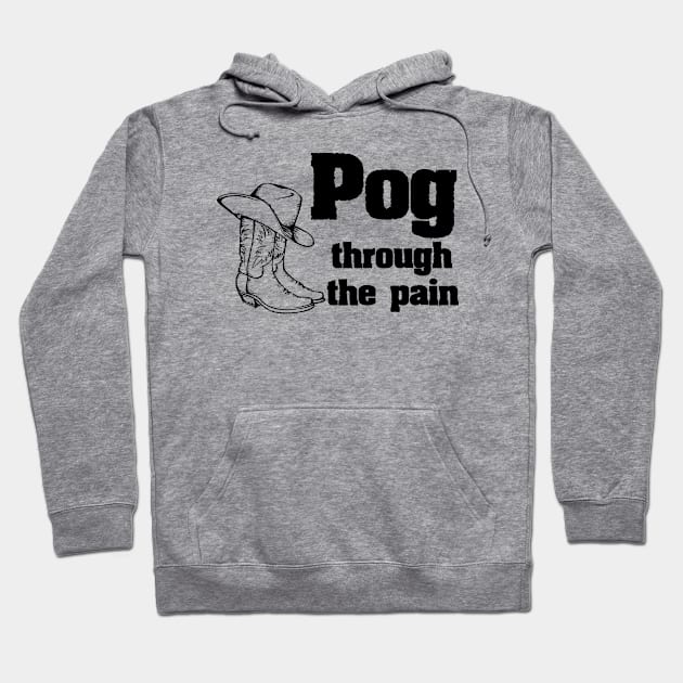 Pog Through The Pain Hoodie by Color Fluffy